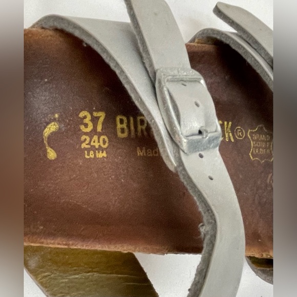 Birkenstock Metallic Leather Sandals - Picture 5 of 5